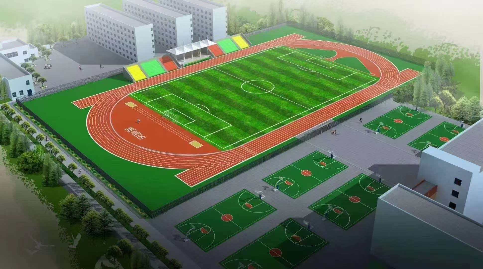 河池市学校运动操场仿真草坪 - 排名